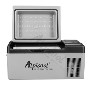 Alpicool geladeira alimentada por bateria, geladeira portátil de 12v 24v 20l para acampamento caravana - Product Image 3