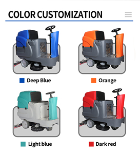 Lavadora de Pressão Industrial RD560N com Bateria Durável para Limpeza de Piso de Concreto em Armazém - Product Image 5