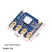 Capteur d'humidité et de température Si7021, interface I2C haute précision, module SI7021-A20-GM1R