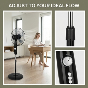 <span class=keywords><strong>Ventilateur</strong></span> sur pied à 5 pales haute vitesse pour la maison, prix d'usine - Product Image 1