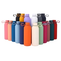 Coffret de Bouteilles Isothermes de Luxe Personnalisées 500ml en Acier Inoxydable 304 à Double Paroi, Anti-Fuite, Sans BPA, pour le Sport