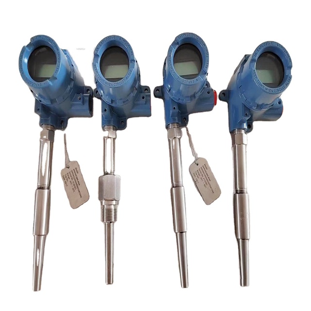 For 644 Temperature Transmitter with 214C RTD Sensor PT100 4-20mA with HART 5/7 0-350 Range LCD Display