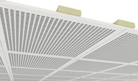 Panneau acoustique en plâtre perforé 240x120cm, plaque de plâtre insonorisante pour systèmes de cloisons de plafond d'hôtel et de bureau