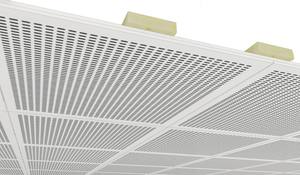 Paneles de Yeso Acústicos Perforados de 240x120cm y 12mm, Paneles de Yeso para Paredes y Techos Insonorizantes para Sistemas de Partición de Hoteles - Product Image 3