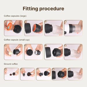 Machine à café expresso électrique portable 150 ml avec logo personnalisé, faible MOQ, rechargeable par USB, pour la maison, l'extérieur et le camping - Product Image 3