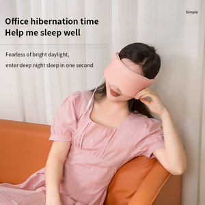 Masque de compression des yeux chaud électrique USB Masque pour les yeux en soie chauffée pour les yeux secs dormant avec contrôle de la température et de la minuterie - Product Image 5