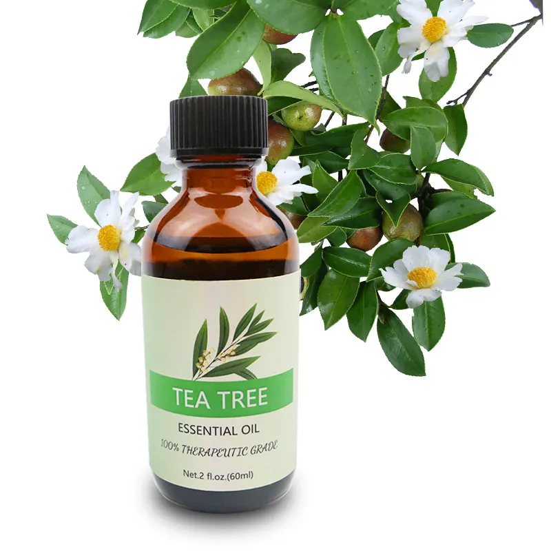 60ml Tea tree Essential Oil - 100% Pure and Natural Premium Therapeutic Grade with Tea tree essential oil