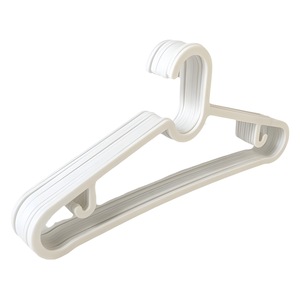 <b>Plastic</b> Clothes Hanger Rectangle Black General Use <b>Hook</b> Type Storage Hanger For Clothing - Product Image 3