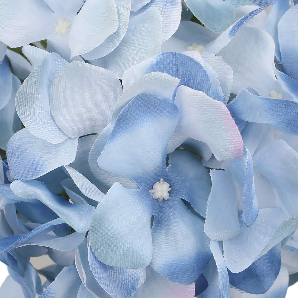 Fiore Artificiale Bianco Ortensie Artificiali Pezzi Fiori