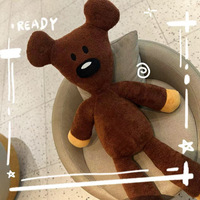 Ours en peluche personnalisé au design mignon, rembourrage en coton PP, cadeau pour enfants