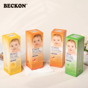 BECKON PRODUCTS Shampoing et <span class=keywords><strong>Gel</strong></span> <span class=keywords><strong>Douche</strong></span> 2-en-1 pour Enfants, Nourrissant, Hydratant, Doux, <span class=keywords><strong>Gel</strong></span> <span class=keywords><strong>Douche</strong></span> pour Enfants 300g, Tous Types de Peau - Product Image 4