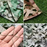Filet de camouflage double couche 150D épaissi pour la chasse, le tir et la décoration de jardin