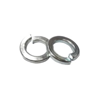 DIN 127 B Steel Zinc Plated Split Spring Lock Washers with Square Ends B Type
