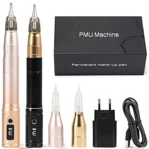 <span class=keywords><strong>Kit</strong></span> de machine à tatouer sans fil <span class=keywords><strong>rotative</strong></span>, stylo PMU professionnel multifonctionnel, maquillage permanent, microblading, sourcils, lèvres, fournitures et outils - Product Image 1
