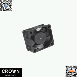 Ventilateur axial AC Crown AGC04020 avec roulement à billes, alimentation électrique, personnalisable OEM, construction en plastique - Product Image 2