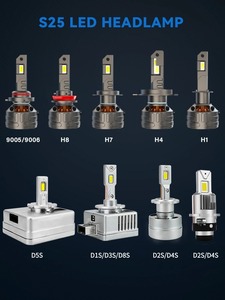 Fabrieksdirecte verkoop 200W 25000lm 6000K LED koplampen OEM H1 H4 H7 H8 Canbus 9005 9006 12V 24V vrachtwagenaccessoires verlichting - Product Image 2