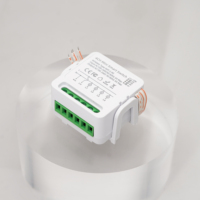 SIXWGH 4-Gang Smart WiFi Switch 5A 240V Contrôle Indépendant Étanche Domotique pour Tuya Google Home 10A/16A Max