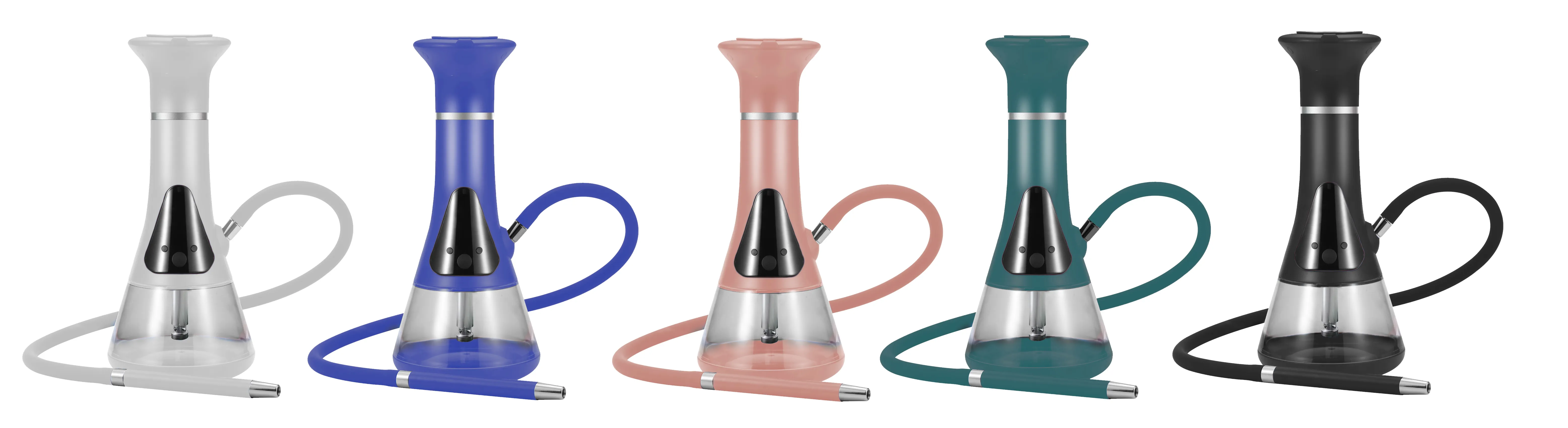 New Customized E- Hookah Shisha Top End Eco-friendly Electric Hookah Single Hole Shisha