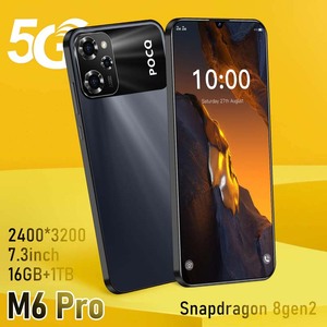 اكس بيع بالجملة هواتف أندرويد <span class=keywords><strong>M6</strong></span> برو هاتف ذكي صناعي جميع الهواتف المحمولة الجديدة الرخيصة أندرويد - Product Image 2