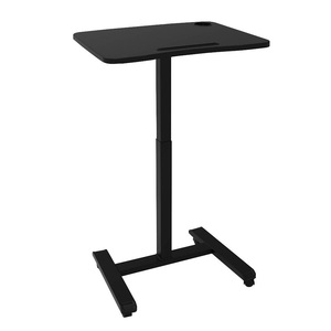 Venta al por mayor de fábrica, mesa plegable portátil de 90 ° con <span class=keywords><strong>altura</strong></span> ajustable para uso doméstico, escritorio de pie móvil neumático ajustable <span class=keywords><strong>en</strong></span> <span class=keywords><strong>altura</strong></span> - Product Image 2