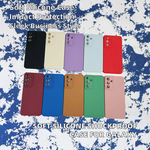 Fundas para Teléfono Móvil con Anillo Magnético, Diseño Empresarial, Delgadas, de Silicona Líquida Suave, Resistentes a Golpes, <span class=keywords><strong>Precio</strong></span> Competitivo - Product Image 2