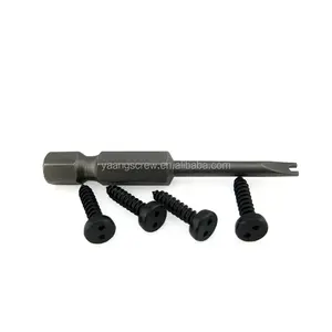 Kunden spezifische Einweg-Snake Eye Torx Pin-Diebstahls icherungs schrauben aus rostfreiem Kohlenstoffs tahl M3 M8 Manipulation sichere Diebstahls icherungs schrauben