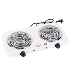 Cuisinière électrique à deux brûleurs 2000W, fabrication chinoise, 220V - Product Image 2