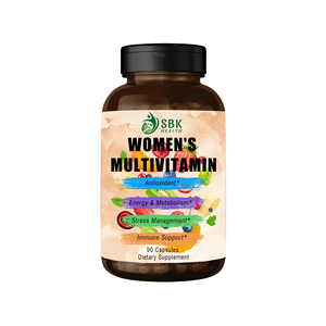 Multivitamines pour femmes très vendues, 90 capsules, antioxydant, métabolisme énergétique, gestion du stress, soutien immunitaire, complément alimentaire - Product Image 1