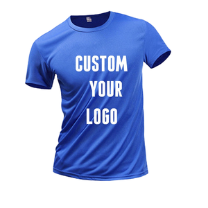 Camisetas Personalizadas de Algodón 100% con Impresión, 180 Gramos, Camisetas de Trabajo para Hombre, Logotipo de Tu Propia Marca, Etiqueta Promocional, Camisetas Personalizadas - Product Image 1