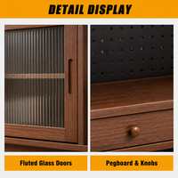 Meubles de rangement modernes haut de gamme de style américain, vente directe d'usine, prix bas, qualité durable, peinture, cadre en bois massif