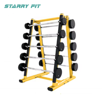 Support de barre stable pour équipement de fitness commercial, entraînement musculaire et musculation, rangement de poids