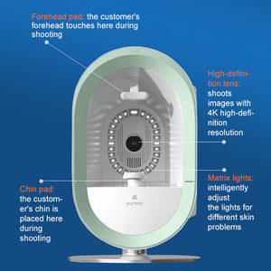 Analyseur de peau 3D professionnel, scanner Wi-Fi multifonctionnel, analyse complète du visage, nouvelle intelligence artificielle, salon d'Europe, d'Amérique du Nord et du Sud - Product Image 4