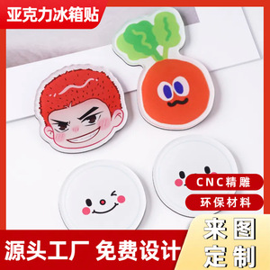 Imanes Acrílicos para Refrigerador con Diseño de Barco a Distancia, Forma Irregular, Personalizables, Diseño de Dibujos Animados, Regalo, Recuerdos Decorativos - Product Image 5