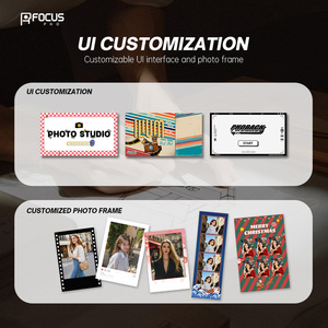 Machine de photomaton professionnelle avec imprimante, appareil photo reflex numérique, vidéo 360° pour les mariages, les fêtes et les événements - Product Image 6