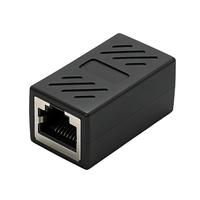 Connecteur RJ45 CAT6 8P8C femelle blindé plaqué or pour câble Ethernet, rallonge modulaire en ligne pour panneau LAN - Vente en gros