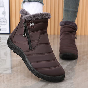 Sepatu Wanita Gaya Berjalan Musim Dingin DZ-GM-857, Sepatu Bot Musim Dingin Desain Baru, Sepatu Kasual Hangat untuk Berjalan dan Berlari - Product Image 1