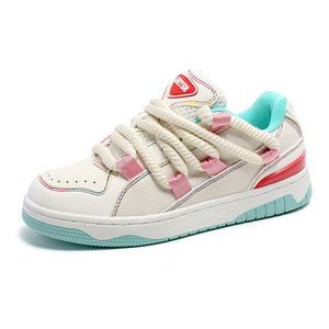 Tendencia de moda, multiusos, trenza desordenada, diseño Original, mocasines para monopatín, zapatos informales de malla transpirable con cordones - Product Image 2