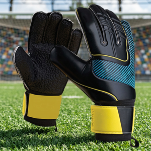 Full Finger <b>Gloves</b> Black Blue Yellow Non Slip Outdoor Unisex All Seasons Hook And Loop Closure Top High Quality - Product Image 3
