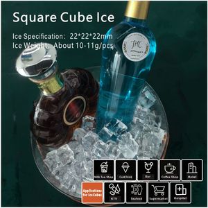 Machine à glaçons en cubes de type split 860 kg refroidie par eau pour la grande restauration hôtelière et les usines de glace – Agents recherchés - Product Image 4