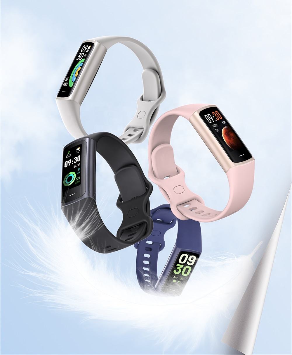 C68l Smart Watch Band Fitness Tracker With Ecg & Heart Rate