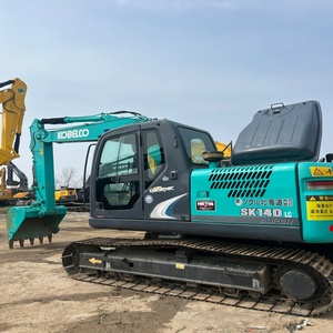 Excavadora de cadenas Kobelco SK140 de segunda mano confiable, bajo consumo de combustible, gran éxito de ventas en todo el mundo - Product Image 1