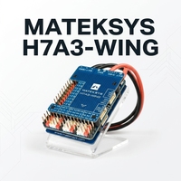 Contrôleur de vol MATEKSYS H7A3-WING STM32H7A3 avec double BEC, moniteur de puissance INA2xx, bus CAN et OSD pour avion RC FPV à voilure fixe
