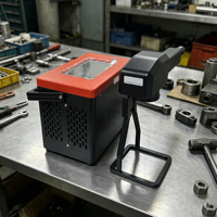 Machine de marquage laser à fibre CNC portable, graveur laser portatif, imprimante de logos pour métal, plastique, pierre, acier