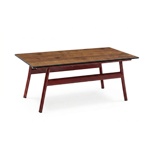 Mesa de Centro Rectangular Moderna de Madera para Sala de Estar - Product Image 1