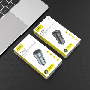 ที่ชาร์จในรถยนต์ Foneng แบบ Dual USB 2.4A ชาร์จเร็ว 2 พอร์ต สำหรับ iPhone - Product Image 6