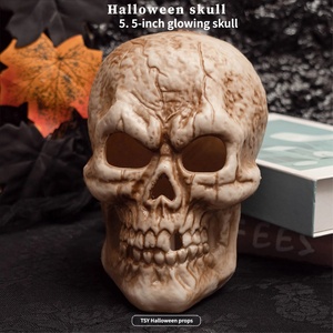 Novità per il Commercio Transfrontaliero: Ornamento Decorativo di Halloween con Teschio Luminoso Retrò da 55 Pollici, Bestseller - Product Image 4
