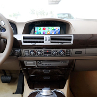 Radio Mobil Multimedia Player Android 14 Carplay Nirkabel 4G untuk BMW Seri 7 E65 E66 2004-2008 DSP Stereo