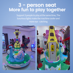 Simulatore di Volo per Bambini con Rotazione a 360° e Sollevamento, Giostra per Centri Commerciali e Sale Giochi al Coperto - Product Image 4