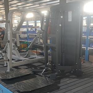 Équipement en acier de gymnastique commerciale broche chargée traction <span class=keywords><strong>musculation</strong></span> cheville pendule fessier support Kick Back Machine pour Bodybuilder - Product Image 3