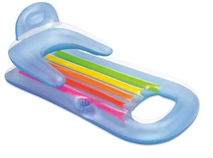 <span class=keywords><strong>INTEX</strong></span> 58802 King Kool Loungesเสื่ออากาศน้ําลอยแถวสระว่ายน้ําลอยที่เท้าแขนเก้าอี้เลานจ์พร้อมสระว่ายน้ําดีลักซ์ - Product Image 2